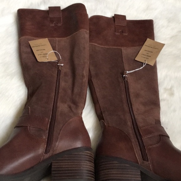 Lucky Brand Kailan Leather Boots - Picture 4 of 5